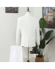 Vatasi Classic White Jacquard White Wedding Men Suits