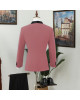 Vatasi Dusty Pink Shawl Lapel Best Fitted Prom Men Suits