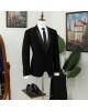 Vatasi Classic Black Shawl Lapel Wedding Men Suits